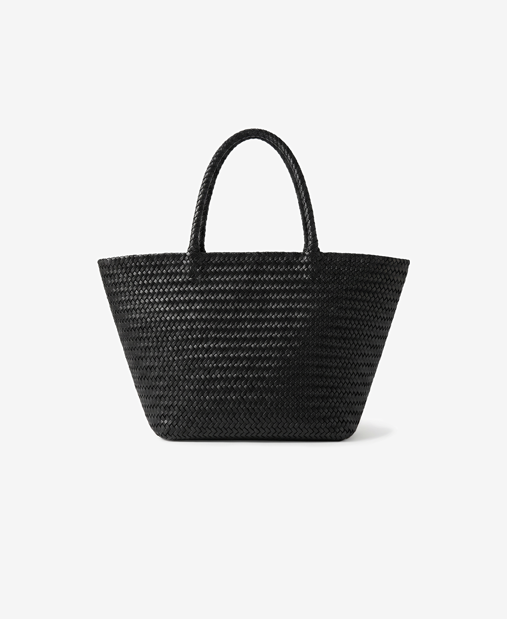 Woven Leather Shopper