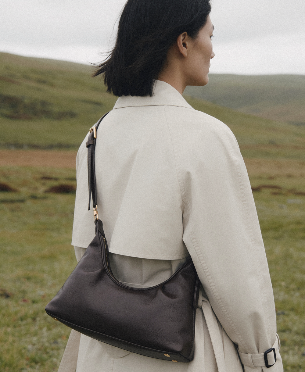 Leather Hobo Bag