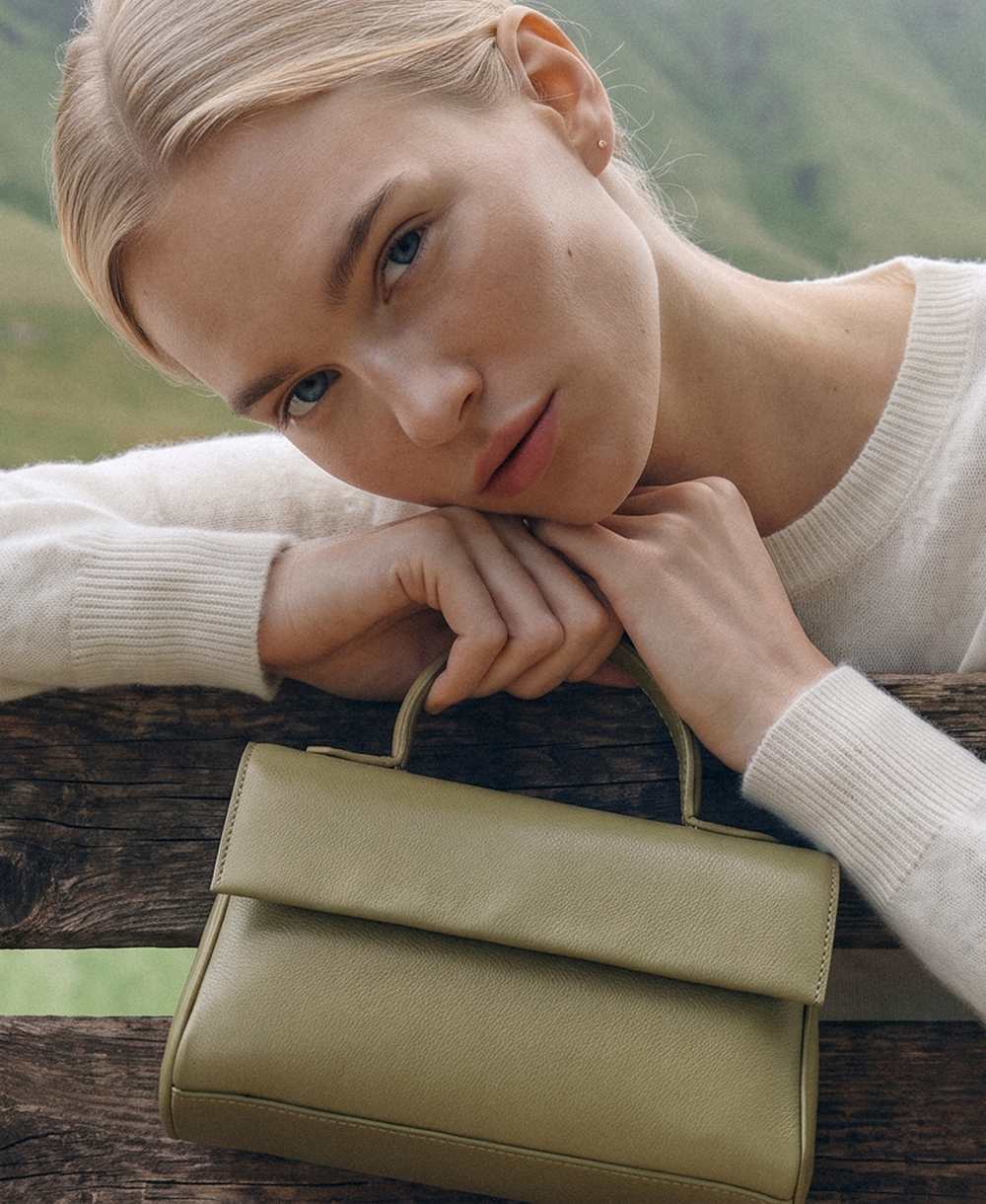 Top Handle Flap Bag