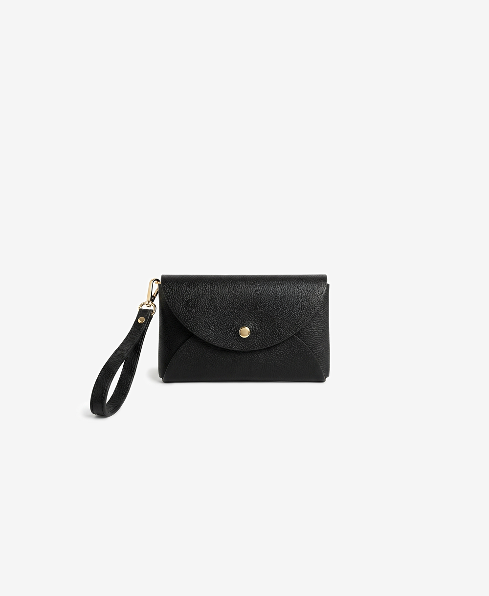 Leather Wristlet Pouch