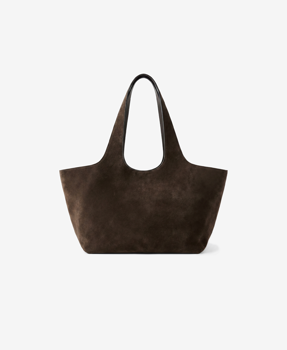 Suede Shopper Tote